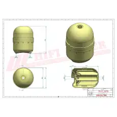 Фильтр масляный HIFI SO9035