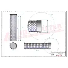 Фильтр воздушный HIFI SA16447