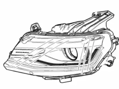 Фара CHEVROLET 84129201