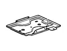 ПОДДОН АККУМУЛЯТОРА 25826079 CHEVROLET