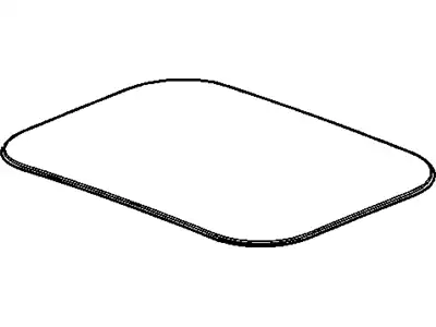 Стекло люка CHEVROLET 22815953