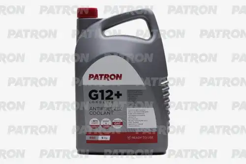 Антифриз PATRON PCF2005 красный G12+ 4.4 л