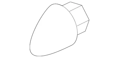  ГАЙКА PAF007634 PORSCHE
