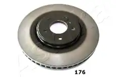 Тормозной диск ASHIKA 6001176 вентилируемый , передняя ось