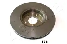 Тормозной диск ASHIKA 6001176 вентилируемый , передняя ось
