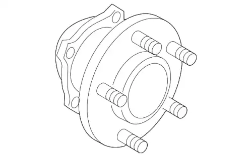 Ступица MAZDA BP4K-26-15XB