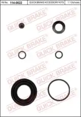 ремкомплект цилиндров дисковых тормозов 1140022 QUICK BRAKE