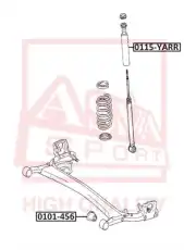 САЙЛЕНТБЛОК ЗАДНЕЙ БАЛКИ 0101456 ASVA