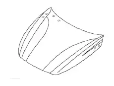 HOOD F510M5CAMA NISSAN