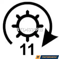 Стартер MOTORHERZ STD4330RB
