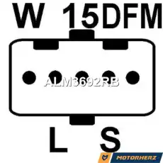 Генератор MOTORHERZ ALM3692RB
