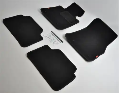 Коврики в салон COMFORT 07.94.511.F BMW 1 Series 2011-2019 4 шт., черный
