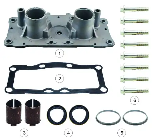 КОРПУС ТОЛКАТЕЛЕЙ СУППОРТА MERITOR ELSA 2 323.02.040 ECD