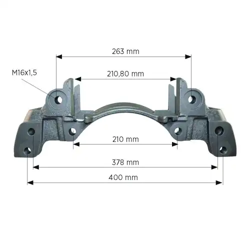 Ремкомплект суппорта 323.03.090 ECD