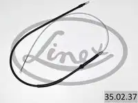 Трос ручного тормоза LINEX 350237