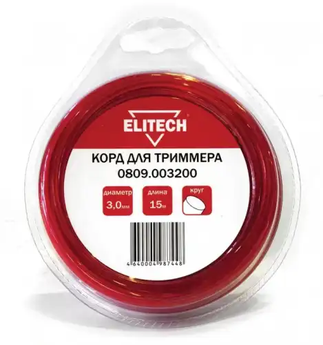 Леска для косы Elitech 0809.003200