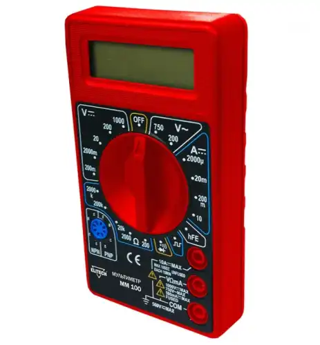  Elitech Мультиметр ММ 100, ММ100, Elitech