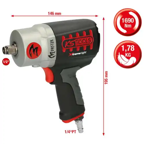 Schlagschrauber, 1690Nm 5151095 KS TOOLS
