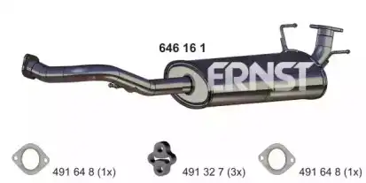 Глушитель 646161 ERNST