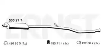 Глушитель 505277 ERNST