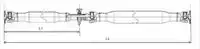 Вал 28216 GKN