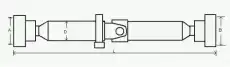 Вал 28125 GKN