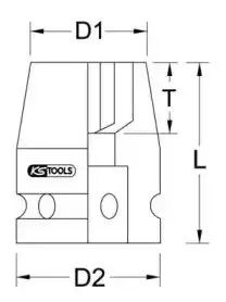 Вкладыш розетки 5151335 KS TOOLS