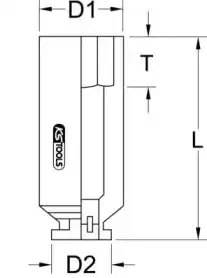 Вкладыш розетки 5151128 KS TOOLS