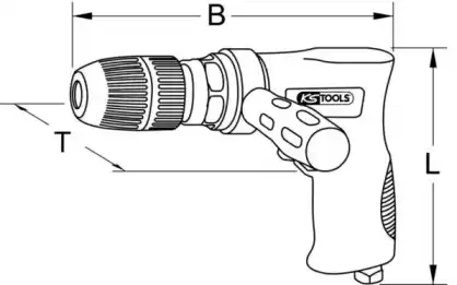 Дрель 5153035 KS TOOLS