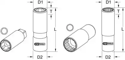 Ключ 9111205 KS TOOLS