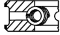 Комплект колец 009 76 N0 MAHLE