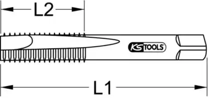 Комплект метчиков 3311115 KS TOOLS