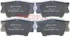Тормозные колодки дисковые METZGER 1170313