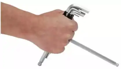 Комплект угловых отверток 1512100 KS TOOLS