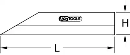 Линейка 3000636 KS TOOLS