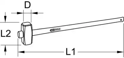 Молоток 1426501 KS TOOLS