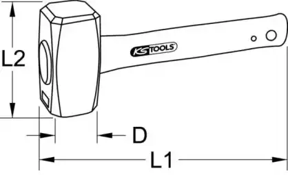 Молоток 1425103 KS TOOLS