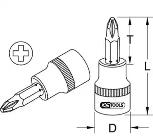 Насадка торцового ключа 9171301 KS TOOLS