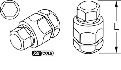 Насадка-бит 5038131 KS TOOLS