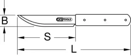 Нож 9651102 KS TOOLS
