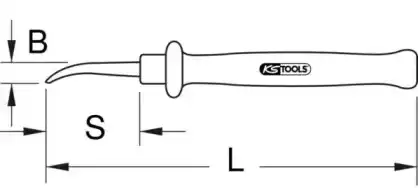 Нож 1171320 KS TOOLS