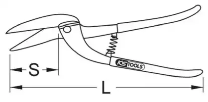 Ножницы 1180149 KS TOOLS