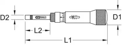Отвертка 5163245 KS TOOLS