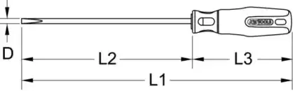 Отвертка 9650913 KS TOOLS