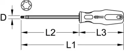 Отвертка 9620943 KS TOOLS