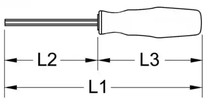 Отвертка 9631069 KS TOOLS