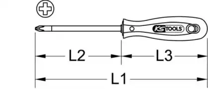 Отвертка 1531021 KS TOOLS