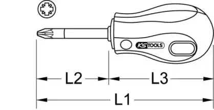 Отвертка 9113760 KS TOOLS