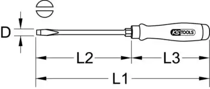 Отвертка 3001051 KS TOOLS