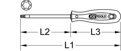 Отвертка 9111150 KS TOOLS